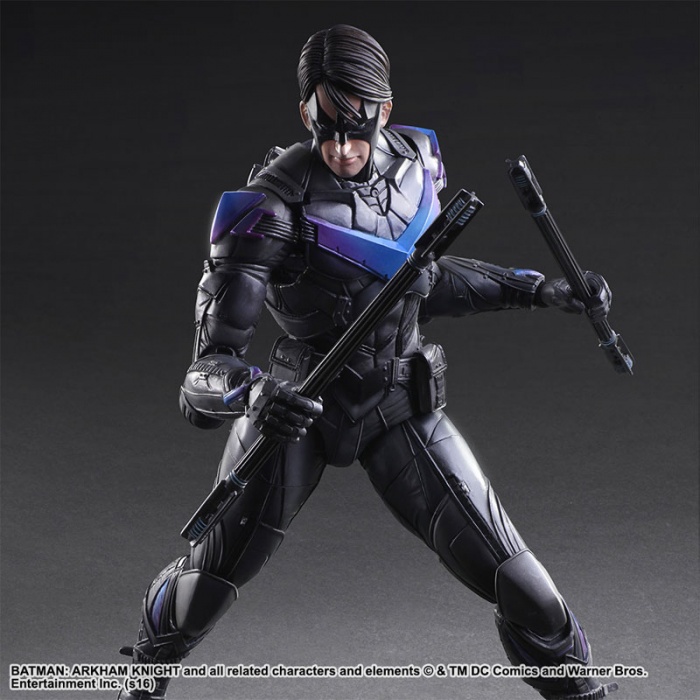 Square Enix lanzará dos figuras de 'Batman: Arkham Knight' 13 Batgirl, Batman: Arkham Knight, Nightwing, Square Enix