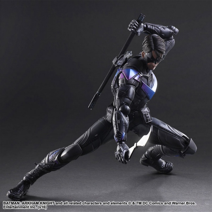 Square Enix lanzará dos figuras de 'Batman: Arkham Knight' 15 Batgirl, Batman: Arkham Knight, Nightwing, Square Enix