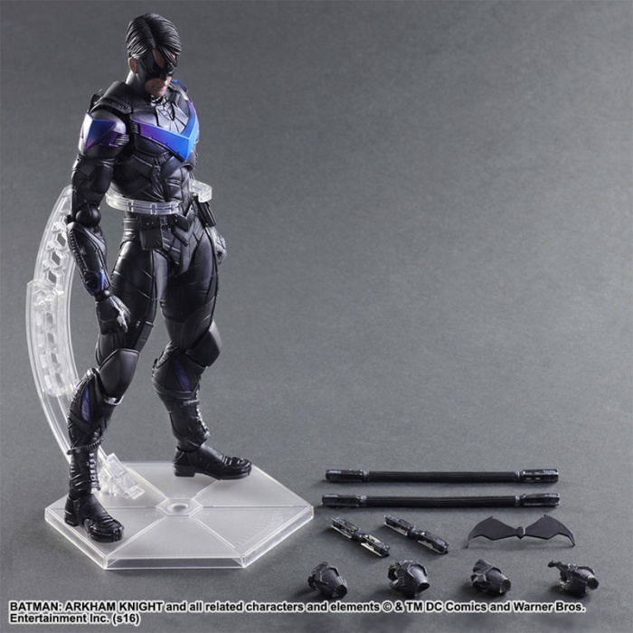 Square Enix lanzará dos figuras de 'Batman: Arkham Knight' 17 Batgirl, Batman: Arkham Knight, Nightwing, Square Enix