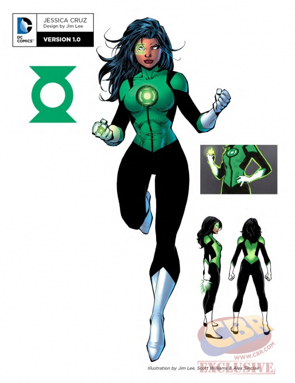 Este es el nuevo aspecto de los superhéroes de DC para 'Rebirth' 5 Linterna Verde Rebirth