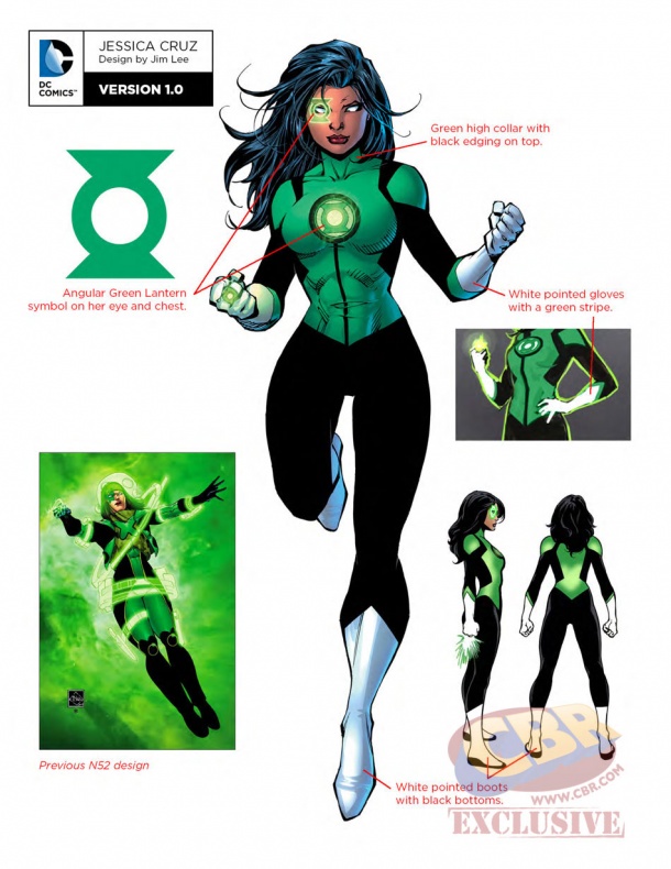 Este es el nuevo aspecto de los superhéroes de DC para 'Rebirth' 6 Linterna Verde Rebirth