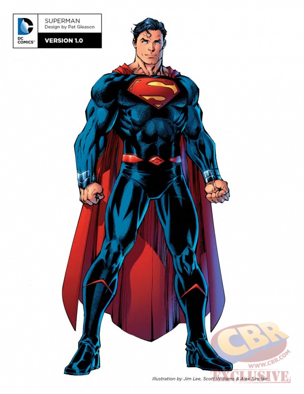 Este es el nuevo aspecto de los superhéroes de DC para 'Rebirth' 8 Superman Rebirth