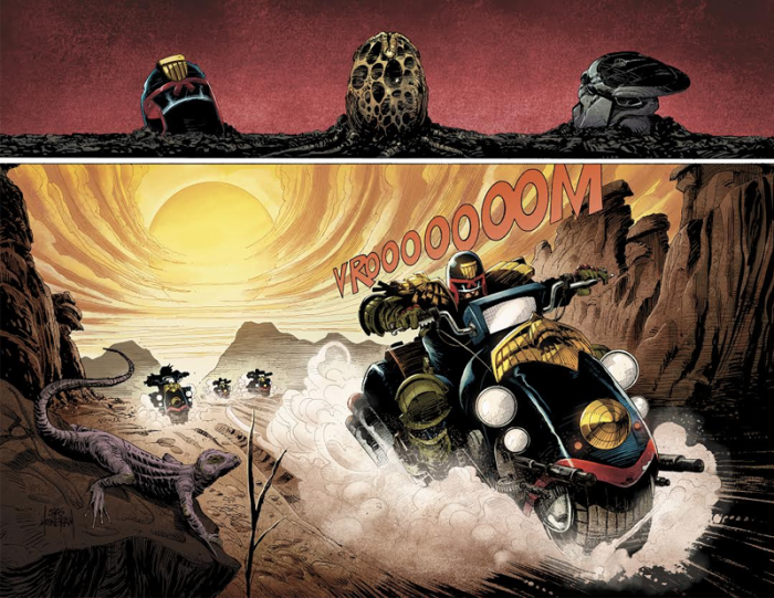 Juez Dredd Predator Aliens