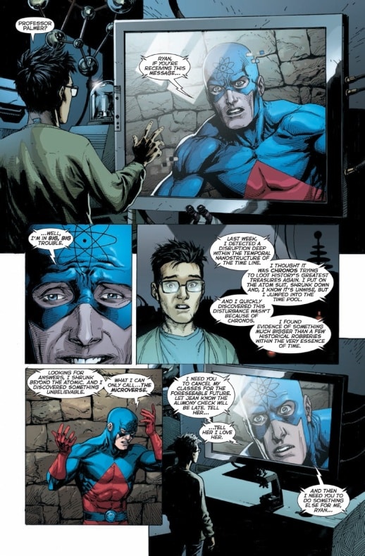 Nuevo adelanto de ‘DC Universe: Rebirth’ #1