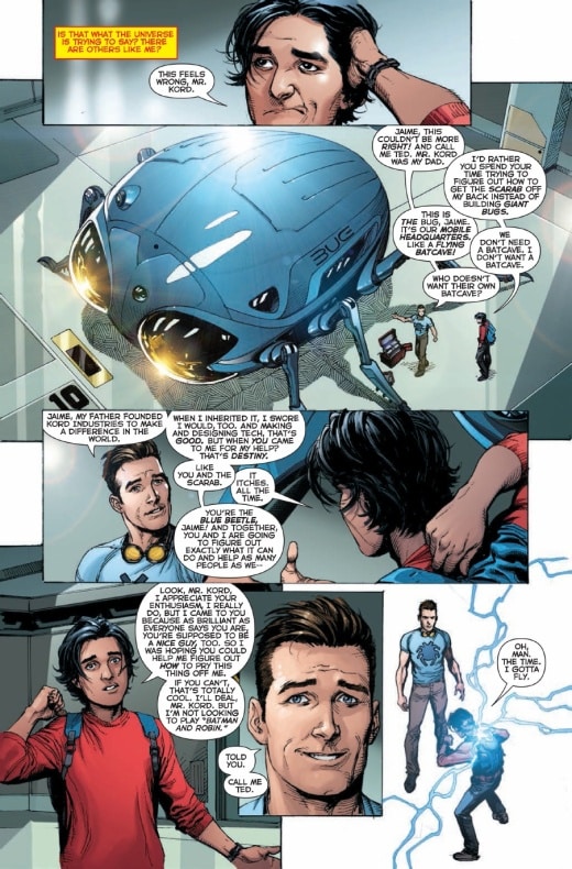 Nuevo adelanto de ‘DC Universe: Rebirth’ #1