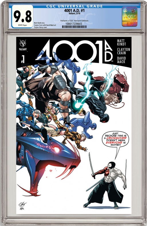 Esta semana se publica '4001 A.D.' de Valiant