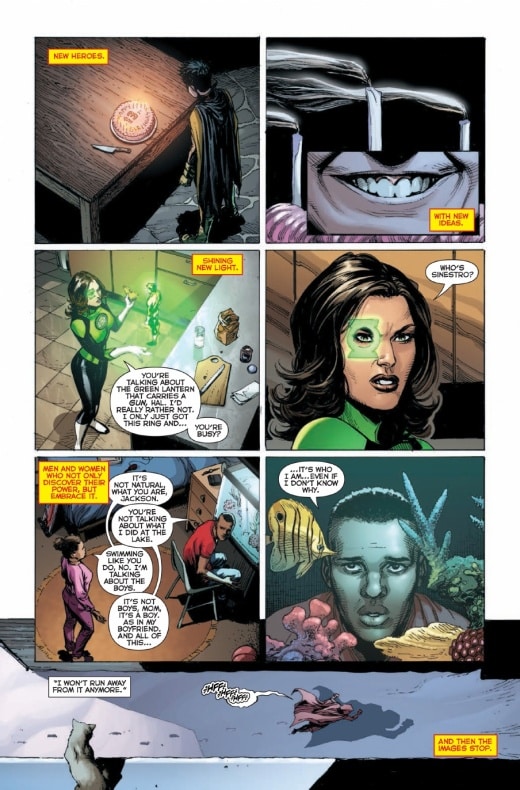 Nuevo adelanto de ‘DC Universe: Rebirth’ #1