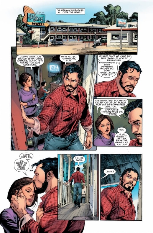 Nuevo adelanto de ‘DC Universe: Rebirth’ #1