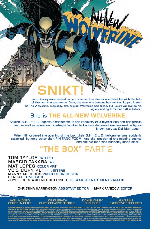 Primer vistazo a 'All-New Wolverine' #9 4 All New Wolverine, Lobezno, Marvel