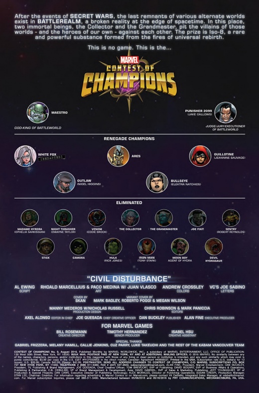 Primer vistazo 'Contest of Champions' #9 4 Contest of Champions, Marvel