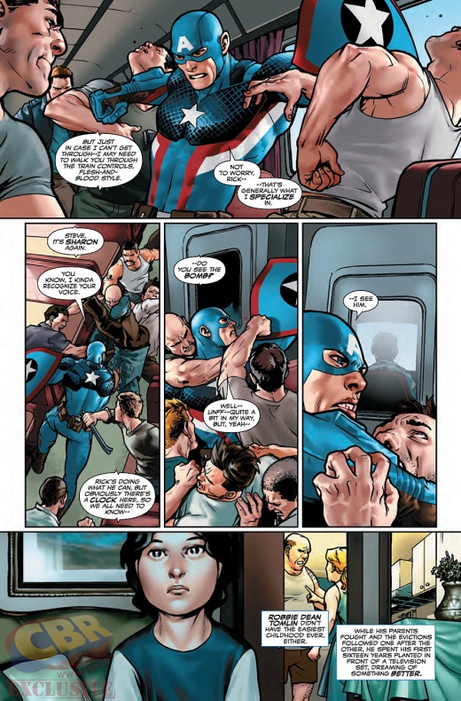 Captain America Steve Rogers Página interior (2)