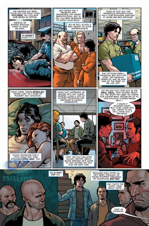 Captain America Steve Rogers Página interior (3)
