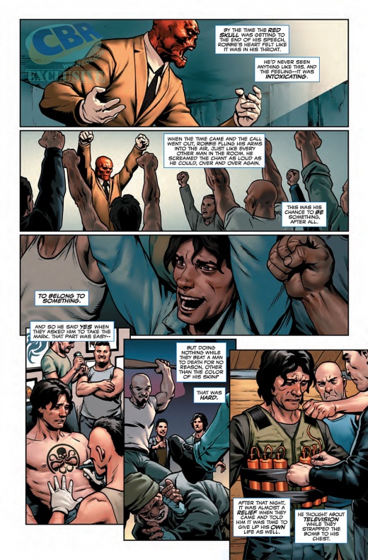 Captain America Steve Rogers Página interior (5)
