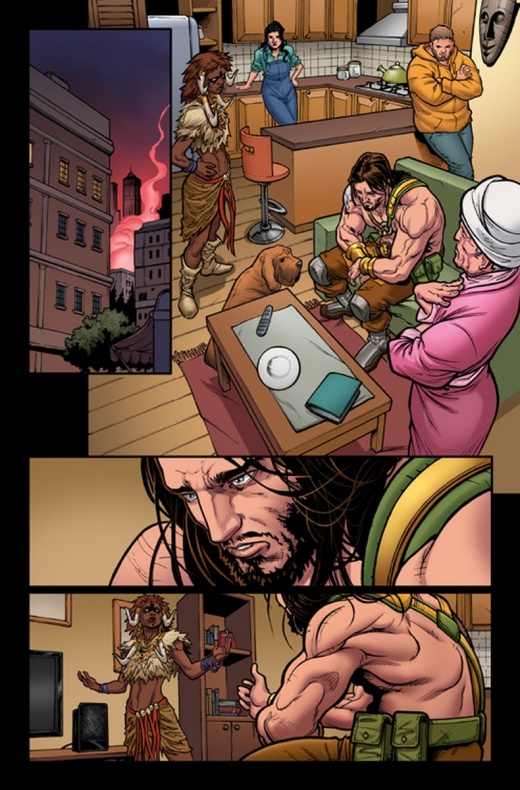 Primer vistazo a 'Civil War II: Gods of War' #1 6 Civil War II, Civil War II: Gods of War, Marvel