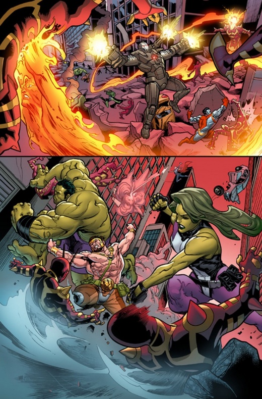 Primer vistazo a 'Civil War II: Gods of War' #1 5 Civil War II, Civil War II: Gods of War, Marvel