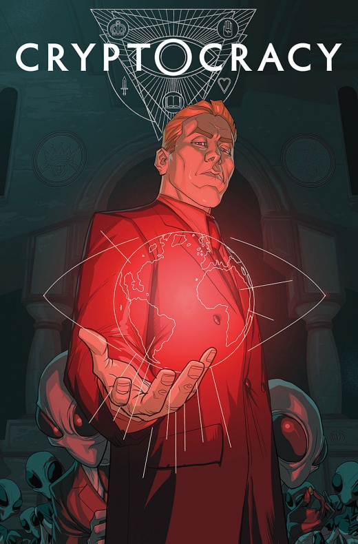 Avance del primer número de 'Cryptocracy' 2 Cryptocracy Portada de Pete Woods