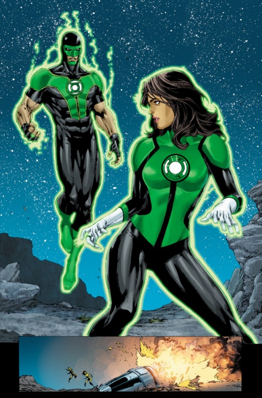 Primer vistazo a 'Green Lanterns: Rebirth' #1 11 DC, DC Comics, DC Universe Rebirth, Geoff Johns, Green Lantern, Green Lantern Corps, Hal Jordan, Jessica Cruz, Linterna Verde, Rebirth, Sam Humphries, Simon Baz