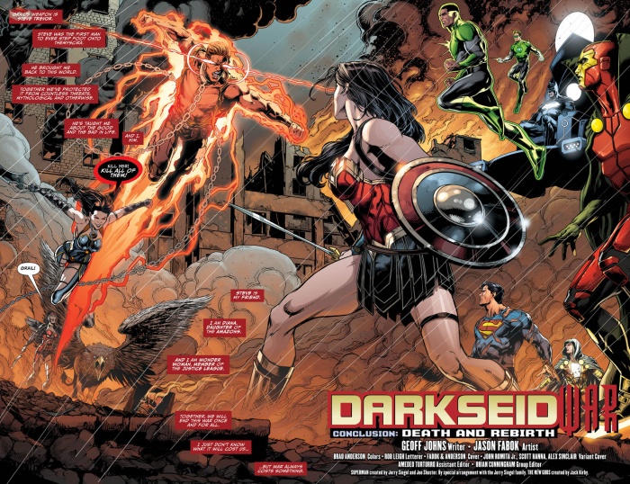 Primer vistazo a 'Justice League' #50 4 DC, Geoff Johns, Justice League