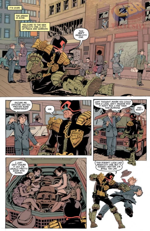 Primer vistazo a 'Judge Dredd' #6