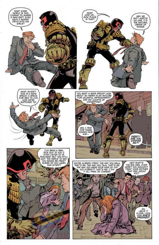 Primer vistazo a 'Judge Dredd' #6