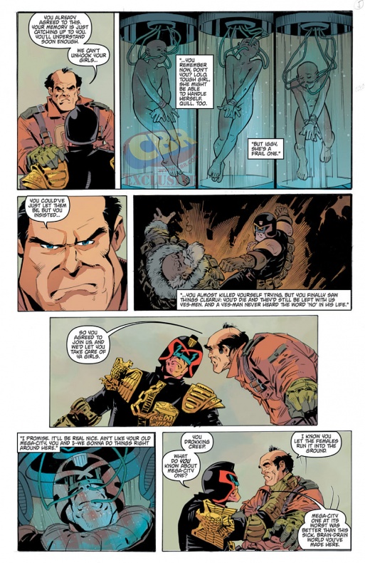 Primer vistazo a 'Judge Dredd' #6