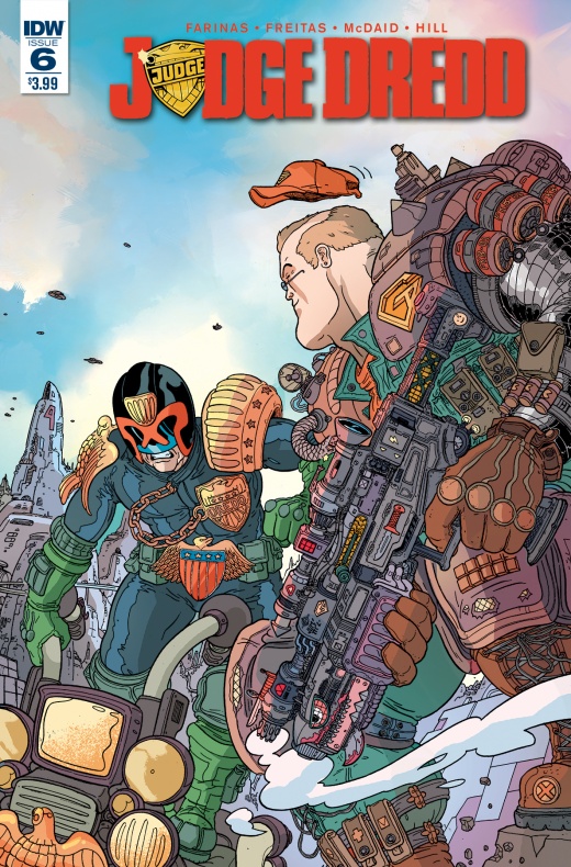 Primer vistazo a 'Judge Dredd' #6