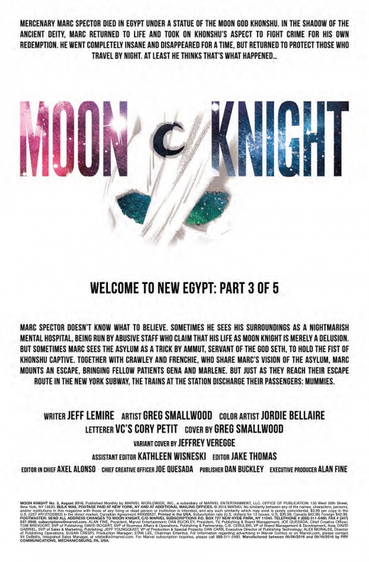 Adelanto de 'Moon Knight' #3 4 Marvel, Moon Knight