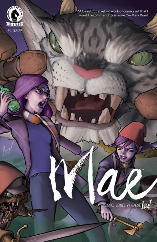 Dark Horse muestra un avance del primer número de 'Mae' 2 Mae Portada principal de Gene Ha