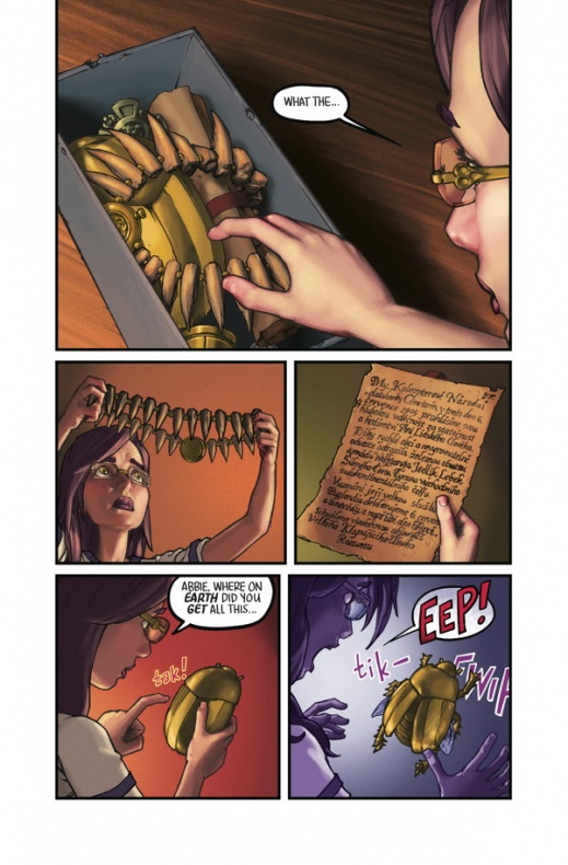 Dark Horse muestra un avance del primer número de 'Mae' 4 Dark Horse Comics, Mae