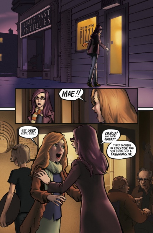 Dark Horse muestra un avance del primer número de 'Mae' 9 Dark Horse Comics, Mae