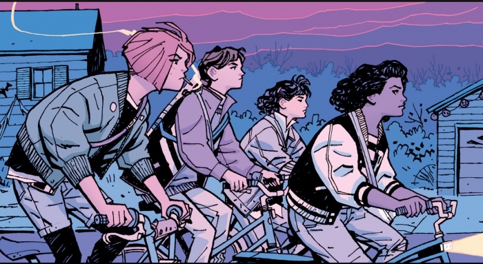 Las Paper Girls al completo