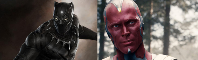 Paul Bettany y Chadwick Boseman