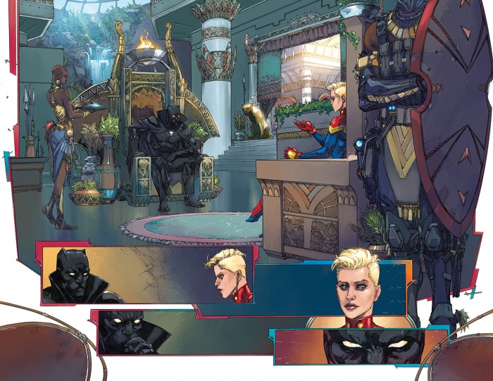 Thanos contra los Ultimates en 'Ultimates' #8