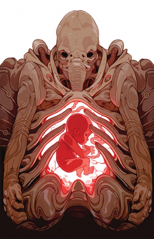 Prometheus Life and Death Portada alternativa de Sachin Teng