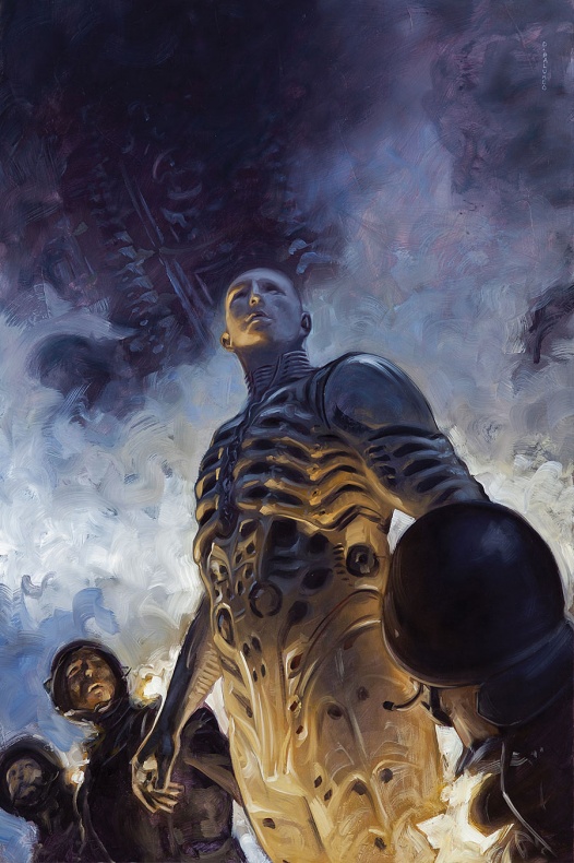 Prometheus Life and Death Portada principal de David Palumbo