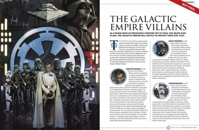 Nueva información sobre 'Rogue One'