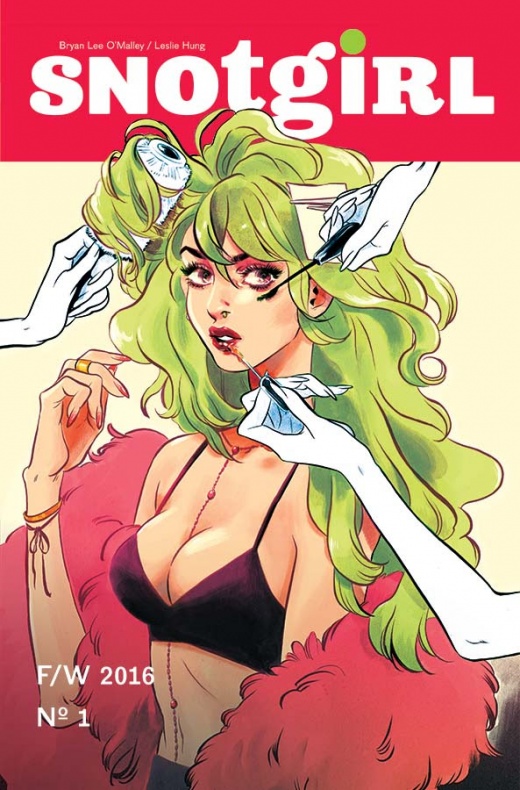Avance del primer número de 'Snotgirl' de Bryan Lee O'Malley 2 Snotgirl Portada principal de Lelsie Hung