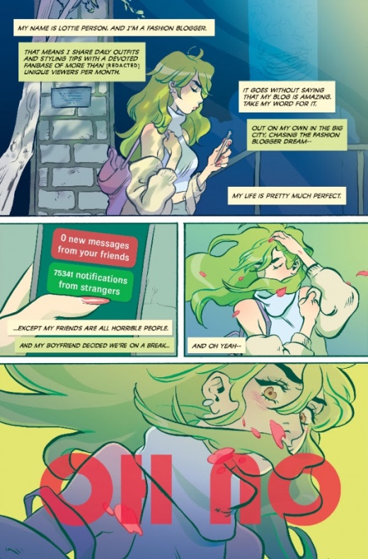 Avance del primer número de 'Snotgirl' de Bryan Lee O'Malley 6 Snotgirl Página interior (4)
