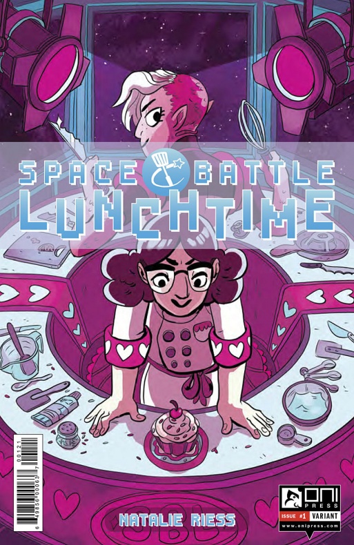 Space Battle Lunchtime Portada alternativa de Carey Pietsch