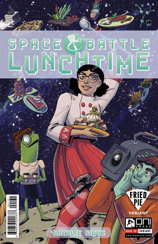 Space Battle Lunchtime Portada alternativa de Leila Del Duca