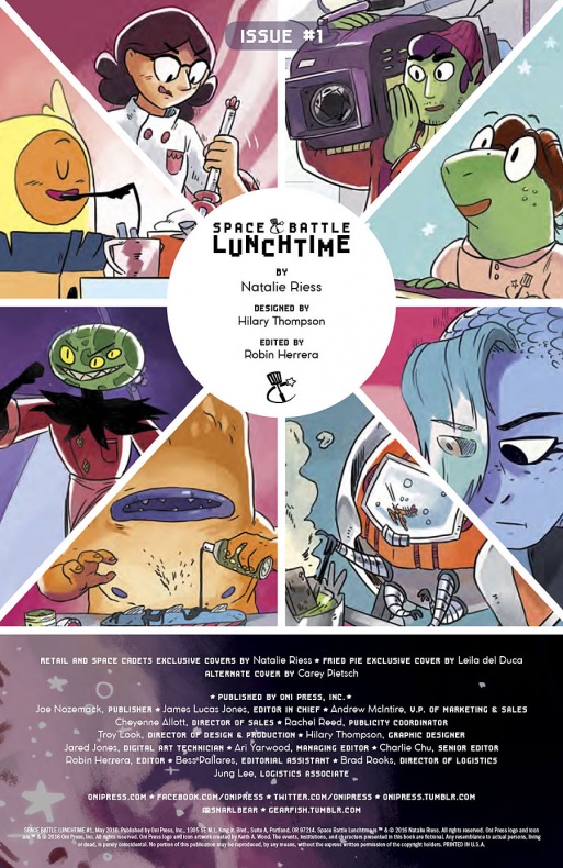 Space Battle Lunchtime Página interior (1)
