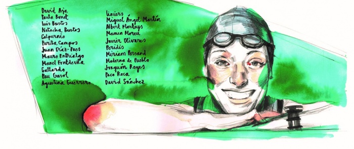 Teresa Perales Cómics Un cómic con 22 medallas paralímpicas