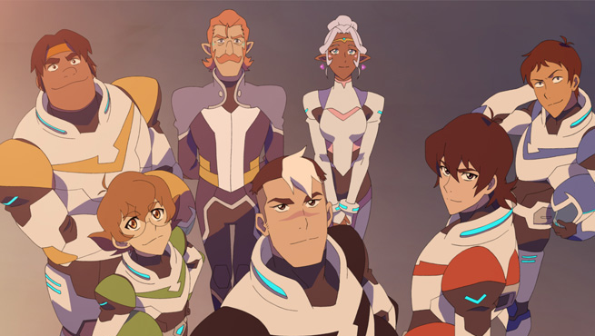 Voltron Legendary Defender Personajes