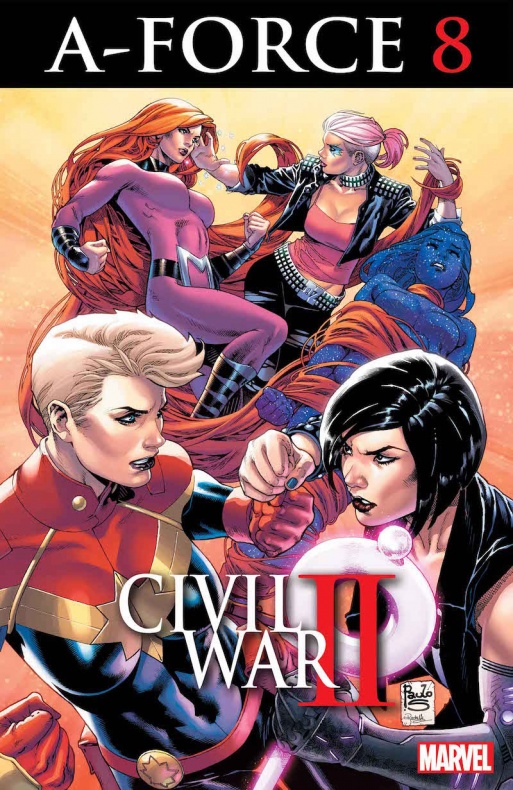 Marvel desvela las portadas de sus cómics de agosto 2 Axel Alonso, Brian Michael Bendis, Civil War II, David Marquez