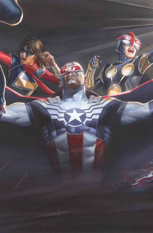 Marvel desvela las portadas de sus cómics de agosto 15 Axel Alonso, Brian Michael Bendis, Civil War II, David Marquez