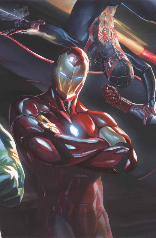 Marvel desvela las portadas de sus cómics de agosto 16 Axel Alonso, Brian Michael Bendis, Civil War II, David Marquez