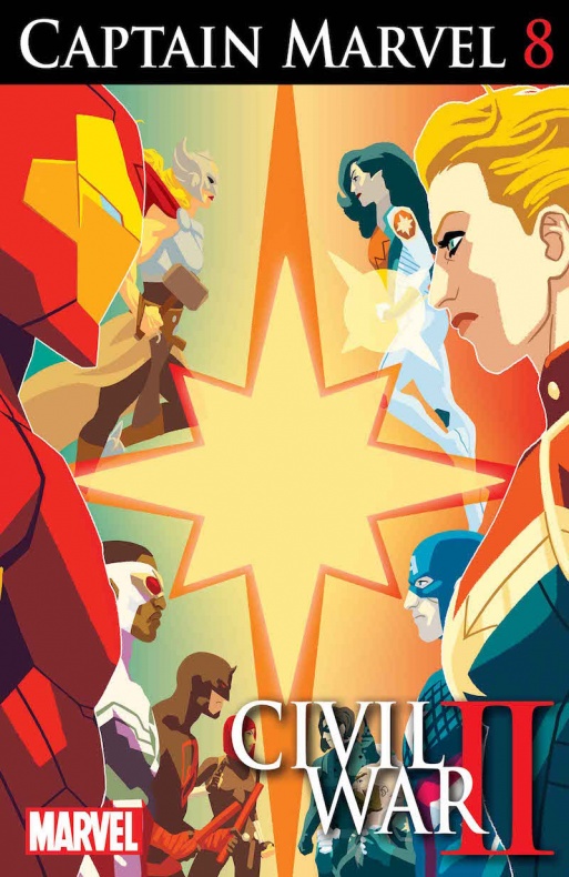 Marvel desvela las portadas de sus cómics de agosto 22 Axel Alonso, Brian Michael Bendis, Civil War II, David Marquez