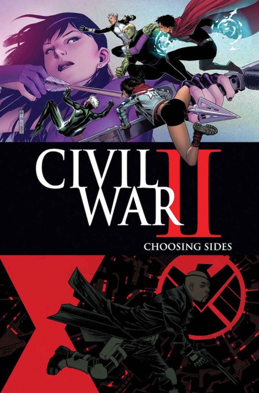 Marvel desvela las portadas de sus cómics de agosto 25 Axel Alonso, Brian Michael Bendis, Civil War II, David Marquez