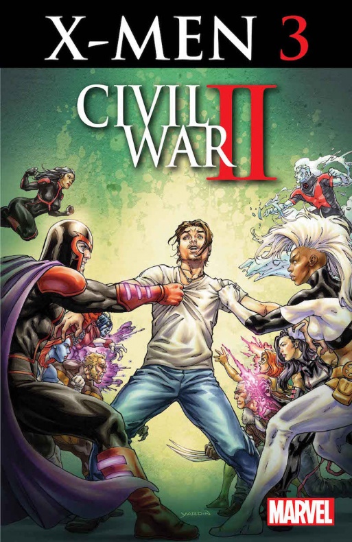 Marvel desvela las portadas de sus cómics de agosto 29 Axel Alonso, Brian Michael Bendis, Civil War II, David Marquez