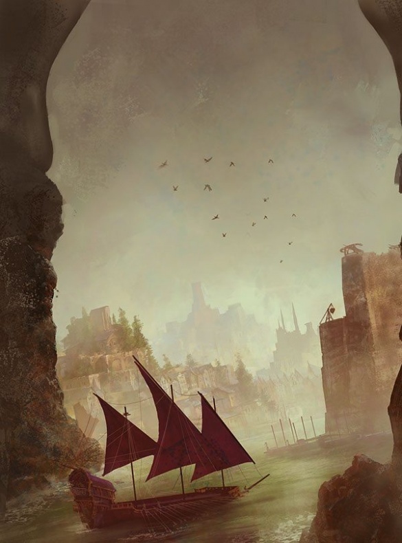 Marc Simonetti realiza una serie de ilustraciones sobre 'Juego de Tronos' 10 Brandon Sanderson, Juego de Tronos, Terry Pratchett